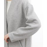 ダンボールジャージ ノーカラーミドルコート | grove | 詳細画像19 