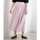 動くたびに表情が生まれる 軽やかストライププリーツスカート | grove | 詳細画像5 