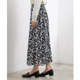 フラワープリント楊柳マーメイドスカート | grove | 詳細画像15 