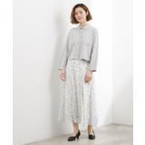 フラワープリント楊柳マーメイドスカート | grove | 詳細画像7 