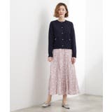 フラワープリント楊柳マーメイドスカート | grove | 詳細画像11 