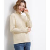 シルクライクリブタートルネック | grove | 詳細画像9