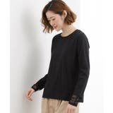 シアーレイヤードスリーブロンT | grove | 詳細画像5 