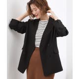 【貴島明日香さん着用】リネンライクカラーレスジャケット | grove | 詳細画像8 