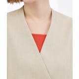 【貴島明日香さん着用】リネンライクカラーレスジャケット | grove | 詳細画像22 