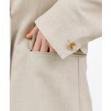 【貴島明日香さん着用】リネンライクカラーレスジャケット | grove | 詳細画像25 