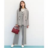 【貴島明日香さん着用】リネンライクカラーレスジャケット | grove | 詳細画像3 