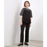 高評価!【貴島明日香さん着用・カセット服】リネンライクソフトフレアパンツ | grove | 詳細画像8