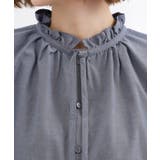 フリルカラーリボンブラウス | grove | 詳細画像25 