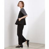 【貴島明日香さん着用・カセット服】リネンライク ペプラムビスチェ | grove | 詳細画像9