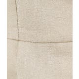 【貴島明日香さん着用・カセット服】リネンライク ペプラムビスチェ | grove | 詳細画像14