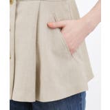 【貴島明日香さん着用・カセット服】リネンライク ペプラムビスチェ | grove | 詳細画像21