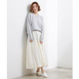 ラフさときれいめを両立する、大人のスウェットライクVネックニット | grove | 詳細画像4 