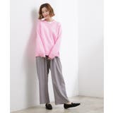 ラフさときれいめを両立する、大人のスウェットライクVネックニット | grove | 詳細画像8 