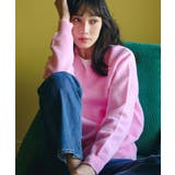 ラフさときれいめを両立する、大人のスウェットライクVネックニット | grove | 詳細画像6 