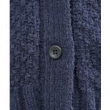 コットン混バスケットVネックカーディガン | grove | 詳細画像17 