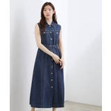 【貴島明日香さん着用】デニムフレアワンピース | grove | 詳細画像10 