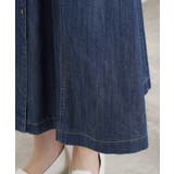 【貴島明日香さん着用】デニムフレアワンピース | grove | 詳細画像20 