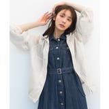 【貴島明日香さん着用】デニムフレアワンピース | grove | 詳細画像9 