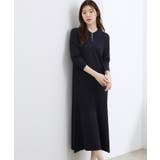 ネイビー(094) | ポロニットワンピース | grove