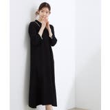 ブラック(519) | ポロニットワンピース | grove