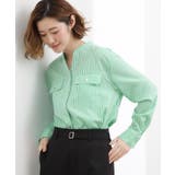 【貴島明日香さん着用】お仕事も普段も。今どきワークシャツブラウス | grove | 詳細画像4