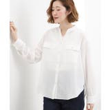 【貴島明日香さん着用】お仕事も普段も。今どきワークシャツブラウス | grove | 詳細画像15