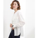 【貴島明日香さん着用】お仕事も普段も。今どきワークシャツブラウス | grove | 詳細画像16