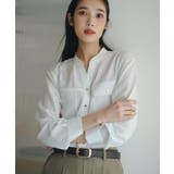 【貴島明日香さん着用】お仕事も普段も。今どきワークシャツブラウス | grove | 詳細画像12