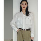 【貴島明日香さん着用】お仕事も普段も。今どきワークシャツブラウス | grove | 詳細画像13