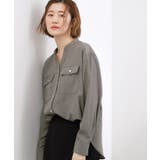 【貴島明日香さん着用】お仕事も普段も。今どきワークシャツブラウス | grove | 詳細画像19