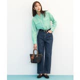 【貴島明日香さん着用】お仕事も普段も。今どきワークシャツブラウス | grove | 詳細画像3