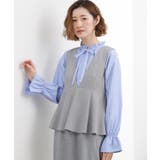 【体型カバー】ペプラムドッキングジャンドレ | grove | 詳細画像1