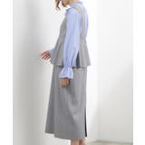 【体型カバー】ペプラムドッキングジャンドレ | grove | 詳細画像14