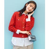 【貴島明日香さん着用】フロントポケットカーディガン | grove | 詳細画像1 