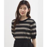 【洗濯機OK・UVカット】マルチボーダーニットプルオーバー | grove | 詳細画像5 
