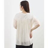 【貴島明日香さん着用/UVカット】体型カバー叶う、バックプリーツTシャツ | grove | 詳細画像2