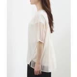 【貴島明日香さん着用/UVカット】体型カバー叶う、バックプリーツTシャツ | grove | 詳細画像20