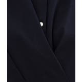 【洗える】さらっと軽やか、カシュクール風サッカーワンピース | grove | 詳細画像9