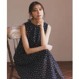 【貴島明日香さん着用】シアードットワンピース | grove | 詳細画像1