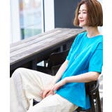 【遮熱/吸水速乾/接触冷感/UVカット】フレアシルエットTシャツ | grove | 詳細画像21