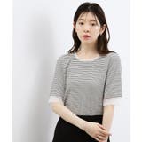 【ひんやり・UVカット】チュールトリミング5分袖Tシャツ | grove | 詳細画像13