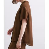 【洗濯機OK・ひんやり/SETUP】シワになりにくい、フレアスリーブブラウス | grove | 詳細画像24