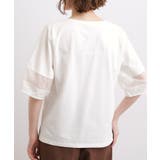 【吸水速乾・UVカット・接触冷感】シアードッキングランタンスリーブTシャツ | grove | 詳細画像20 