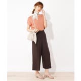 【S-LL】センタープレスワイドパンツ | grove | 詳細画像8 