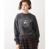 ディープグレー(015) | 【Wrangler(ラングラー)別注】カレッジロゴがポイント!裏毛プルオーバー | grove