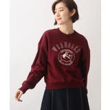 ボルドー(064) | 【Wrangler(ラングラー)別注】カレッジロゴがポイント!裏毛プルオーバー | grove