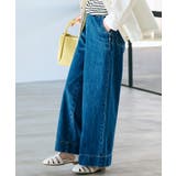 ブルー(092) | 【別注】Wrangler バギーパンツ | grove