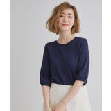 【新色先行予約】ひんやり多機能・やわらかドライタッチ五分袖プルオーバー | grove | 詳細画像26