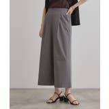 チャコールグレー(014) | 【冷感】サマーハイパーストレッチワイドパンツ | grove